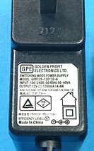 送料無料 即決 ツカモトエイム GPE125-120120-6 12V 1200mA 1.2A ACアダプタ(マッサージ座椅子 AIM114 AIM115 AIM-114 AIM-115)管M2F _画像2