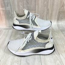 NZH2267●PUMA : TSUGI NETFIT V2 365398●25●ホワイト プーマ ツギネットフィットV2_画像1