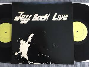JEFF BECK LIVE! 日本製LLX 2LP 75年名古屋 ヴィンテージ・ブート JAN HAMMER BOOT ジェフ・ベック