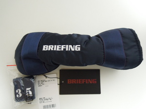 未使用タグ付■ブリーフィング ゴルフ ヘッドカバー■FW　フェアウェイウッド用■BRG223G35　ネイビー　NAVY■BRIEFING GOLF