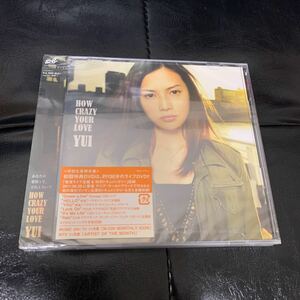 YUI ユイ　HOW CRAZY YOUR LOVE CD 未開封