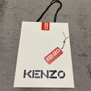 【美品】KENZO ケンゾー 紙袋 ショップバッグ 26×33.5cm タグ付き ブランド