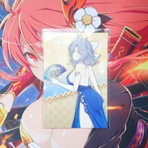 閃乱カグラ eeoくじ シノビマスター NEWLINK 特典 ポストカード 雪泉 イラストカード ブロマイド_画像1