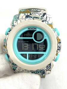 D6610*1.5　稼働　NIXON　ニクソン　スーパーユニット　ビーチドリフター　デジタル　ユニットタイド　クオーツ　メンズ　腕時計