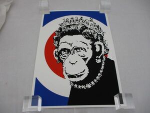 希少 WCP Banksy バンクシー MONKEY QUEEN リプロダクション シルクスクリーン プリント 現代アート 限定品