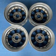 希少 SSR ワタナベ RS-8 スピードスター R-S Eight 14×5.5JJ+34 PCD114.3-4穴　ハブ径約74mm アルミホイール4本セット_画像8