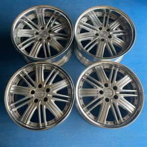 深リム　WORK VARIANZA ワーク ヴァリアンツァ 18×8JJ 18×9JJ ET+38 PCD114.3-5穴　ハブ径約73mm アルミホイール4本セット