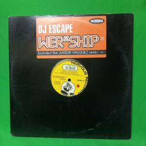 12' レコード DJ Escape - Wer-ship