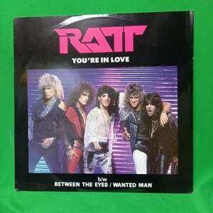 12' レコード Ratt - You're In Love