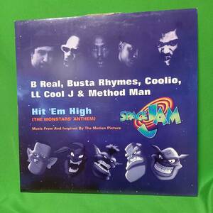 12' レコード B Real, Busta Rhymes, Coolio, LL Cool J & Method Man - Hit 'Em High (The Monstars' Anthem)