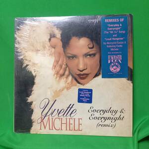12' レコード Yvette Michele - Everyday & Everynight (Remix)