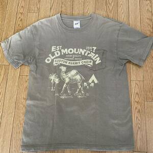 Tシャツ vintage オールドマウンテン OLDmountain オリーブ カーキ シャツ キャンプ ラクダ カーミットチェア MOLDS ヴィンテージ