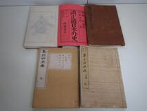 T647 古書　読正続日本外史　菓子話船橋　真行草大字典 和書 古文書 和本　４冊_画像1