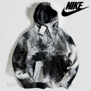 メンズ XL◆未使用 定価14,300円 NIKE ナイキ ハーフジップ ハイロフト フリース ジャケット アノラック ボアジャケット ルーズフィット