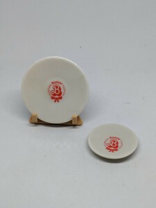 プレート 食器 豆皿 マーババービー プレートセット タカラ TAKARA 1986年 昭和レトロ セトモノ製品 ma-ba