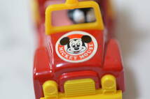 【コレクター引退品267】当時物　日本製　旧トミー　ディズニー　ミニカー　ミッキーマウス　消防車　中古　トミカ_画像8
