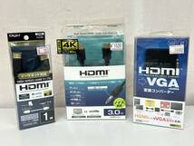 新品開封済　HDMIケーブル １Ｍ・HDMI変換アダプタUSB　ミラリング HDMI変換ケーブル_画像1