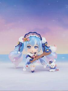 ♪【新品未開封】ねんどろいど 2023 初音ミク 雪ミク 冬麗Ver. WF2023冬限定 