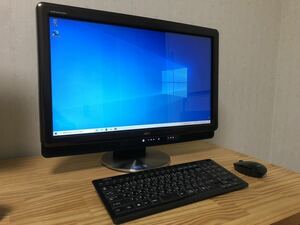 【中古】FUJITSU 富士通 液晶一体型パソコン F/G90D FMV-DESKPOWER F/G90D ブラック corei5 2.27GHz