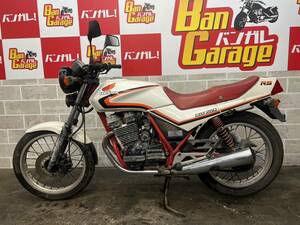 ホンダ　HONDA　CBX250RS　MC10　書類無し　場内走行確認済み　エンジン始動動画有り　売り切り　未整備　現状車　バンガレ