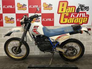 YAMAHA ヤマハ　XT250T 48Y 書類有り　場内走行確認済み　エンジン始動動画有り　未整備　現状　売り切り　バンガレ