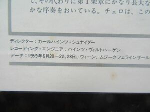 K001 ベートーヴェン　チェロソナタ　第1番、2番　ピエール・フルニエ(vc)　フリードリッヒ・グルダ(pf)　