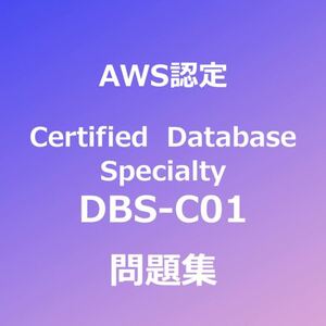 AWS DBS-C01 問題集｜11月5日最終確認