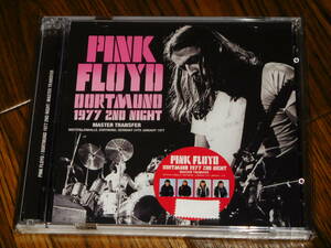 未開封新品 PINK FLOYD / DORTMUND 1977 2ND NIGHT: MASTER TRANSFER 初回ナンバリングステッカー付 Sigma David Gilmour Roger Waters