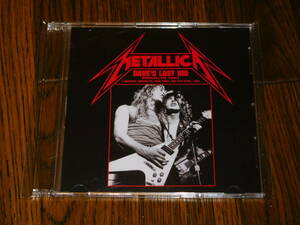 未開封新品 METALLICA / DAVE'S LAST GIG 1983 Dave Mustaine Cliff Burton スラッシュメタル