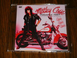 新品 MOTLEY CRUE / COLUMBUS 1987 Vince Neil Mick Mars Nikki Sixx Tommy Lee LAメタル