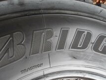 L152-3 225/90R17.5 冬6本セット スタッドレス LT 127/125L 225/90-17.5 225-90-17.5 ブリヂストン W900 チューブレス_画像9