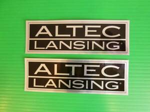 ALTEC・アルテック・ステッカー ・ 2枚で￥1.840