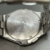 CITIZEN シチズン アテッサ エコドライブ 電波時計 チタニウム H410-T003788 ATTESA _画像4