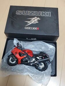 Wit's SUZUKI GSX1300R 隼　1/12模型完成品(キャンディマックスオレンジ／パールネブラーブラック)