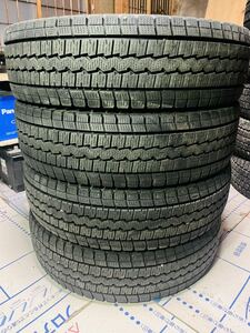 185R14LT スタッドレス ダンロップ 中古タイヤ バリ 