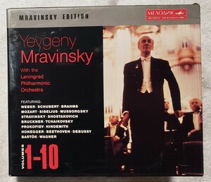 MRAVINSKY EDITION BOX VOL1-10 Leningrad Philharmonic Orchestra 74321251892