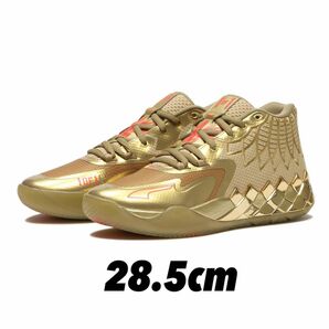 新品★28.5cm★ラメロボール シグネイチャーモデル★PUMA MB.01 GOLDEN CHILD★ゴールデン チャイルド★