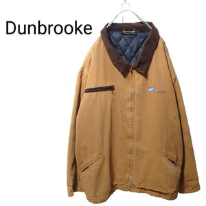 【Dunbrooke】コーデュロイ襟 中綿入り ダックジャケット A-1375