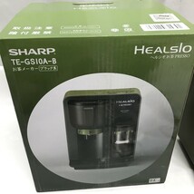 新品 未使用 SHARP シャープ HEALSIO お茶メーカー TE-GS10A-B D1005-35_画像8