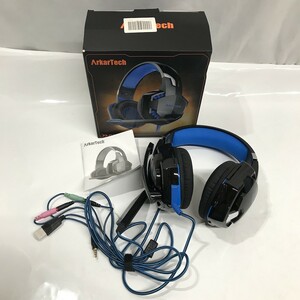 アーカー ヘッドホン ヘッドフォン ArkarTech G2000 ゲーミングヘッドセット PS4対応 プレステ 慶D1101-24