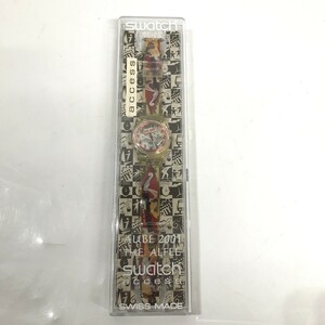 新品 未使用 THE ALFEE アルフィー swatch AUBE2001 スウォッチ 腕時計 高見沢俊彦 坂崎幸之助 桜井賢 村D1004-26