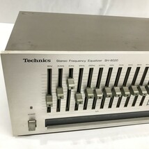 Technics テクニクス グラフィックイコライザー SH-8020 通電のみ確認済 秋D1104-34_画像2