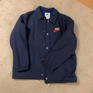 NIKE コーチジャケット　サイズXL NAVY ネイビー　Nike NSW TREND CAPSULE JACKET 