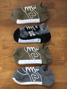 新品ニューバランスnew balance メンズソックス靴下4足セット560