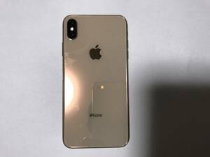 SIMフリー☆Apple iPhone XS Max 256GB ゴールド 中古品 本体のみ☆