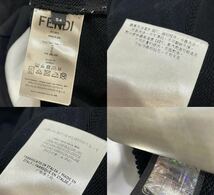 正規品 FENDI フェンディ FPMH3 250 sweatshirt スウェット フーディー パーカー ジップアップ ジャケット バナナ柄 鍵 フローラ 54_画像10