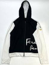 正規品 FENDI フェンディ FPMH3 250 sweatshirt スウェット フーディー パーカー ジップアップ ジャケット バナナ柄 鍵 フローラ 54_画像2