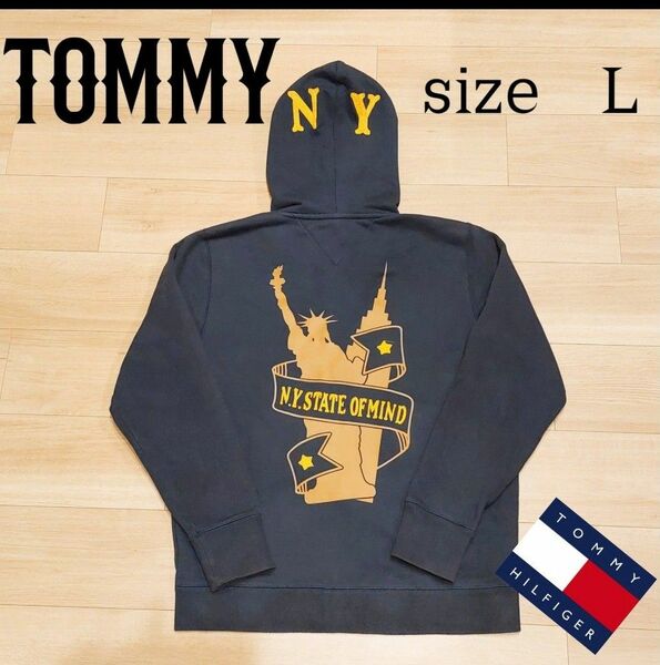 《値下げ中》《スピード配送》　TOMMY　トミー　パーカー　ジッパ