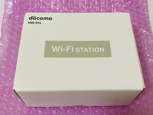 新品 SIMフリー HW-01L Wi-Fi ルーター STATION ブルー 白ロム docomo SIMロック解除済み