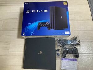 SONY PlayStation4 Pro PS4本体 CUH-7100B Jet Black 1TB